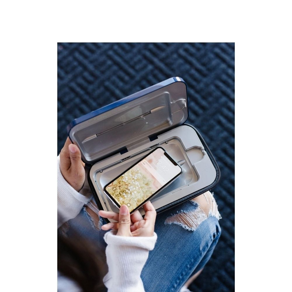 Phone Soap Go Ultraviolet Phone Sanitizer Blue Indigo Keys Wallets - Picture 13 of 14